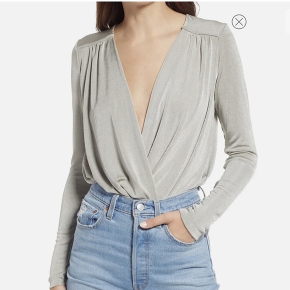 Free People Turnt Bodysuit Long Sleeve - Picture 1 of 8